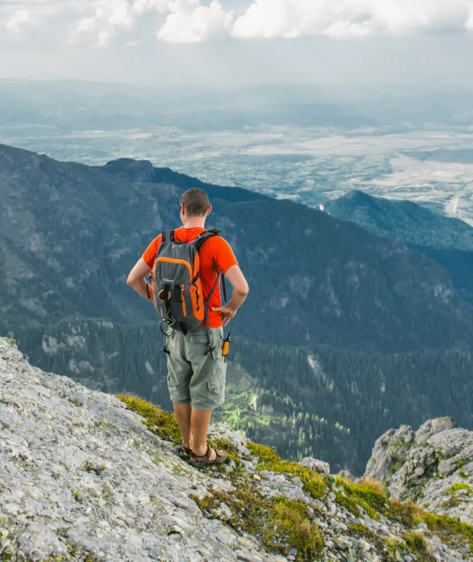 landscape nature walking person mountain hiking